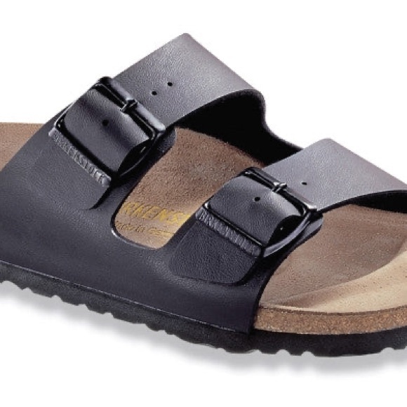 BIRKENSTOCK ARIZONA BLACK BIRKO-FLOR - Picture 2 of 2